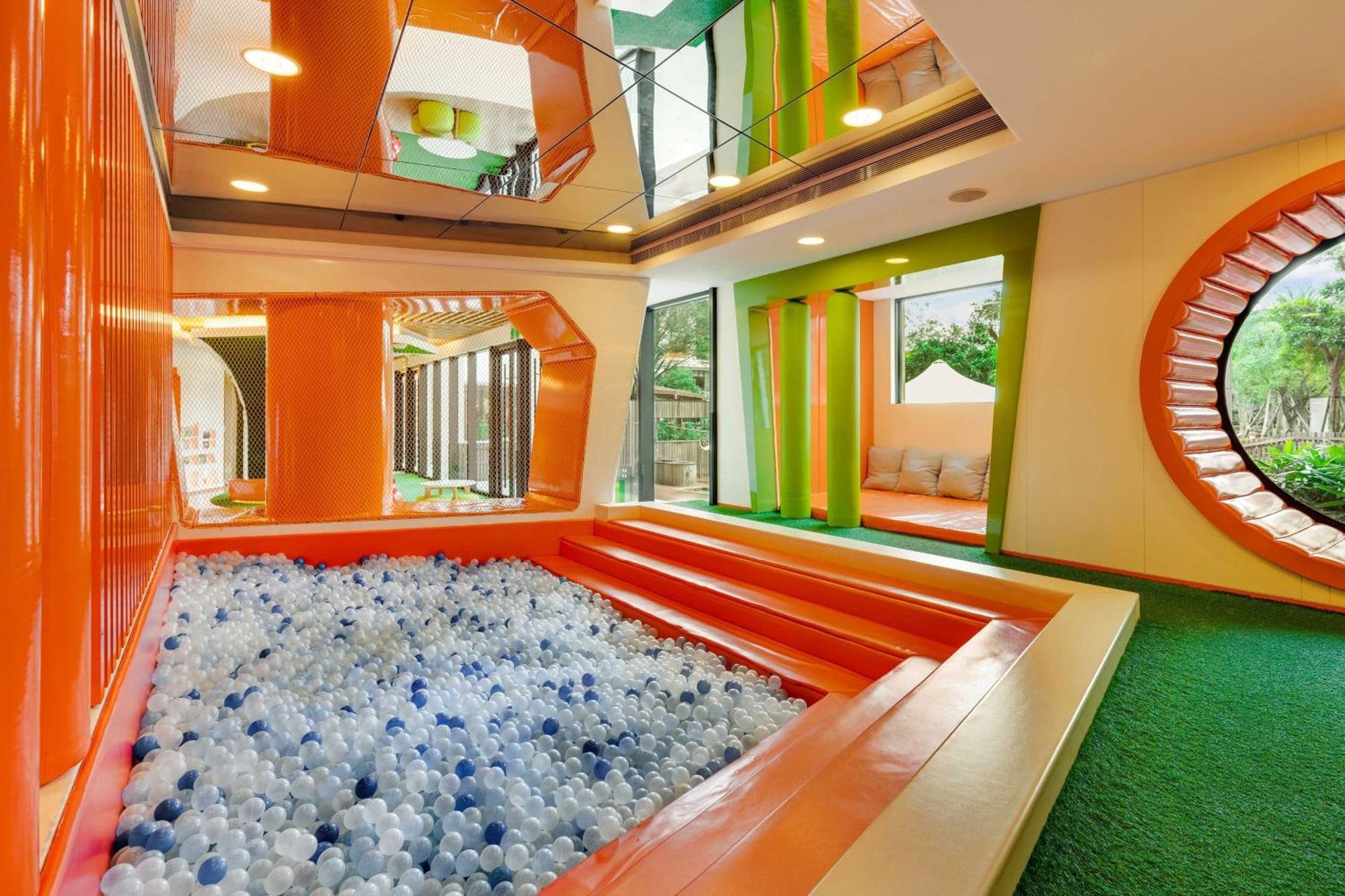 더 웨스틴 타시 리조트, 타오위안 다시 외부 사진 Ball pit at the indoor playground